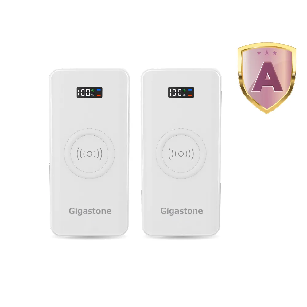 【Gigastone 立達國際】2入組 QP-10100W 10000mAh 3合1 PD/QC3.0 15W 無線快充行動電源(37Wh/20W/iPhone17)