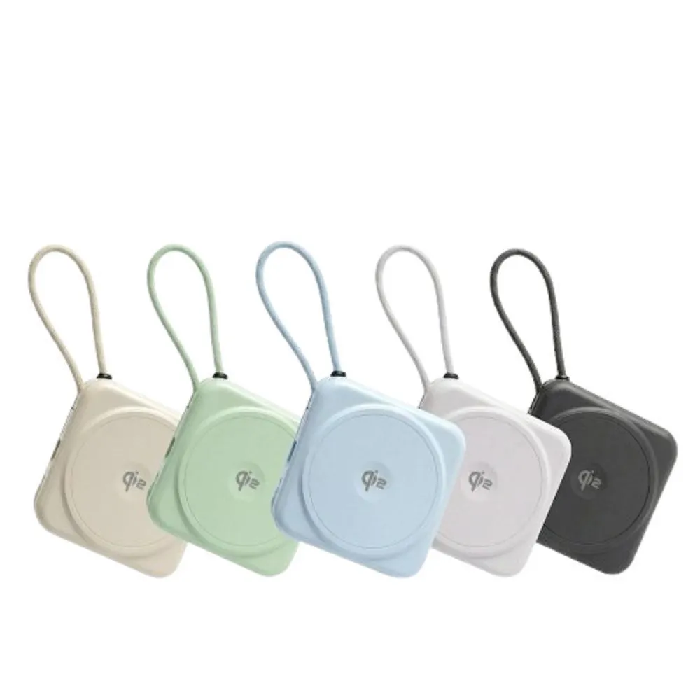 Wephone 10000mAh Qi2磁吸固態行動電源(CCC/PD快充/磁吸/自帶雙線)