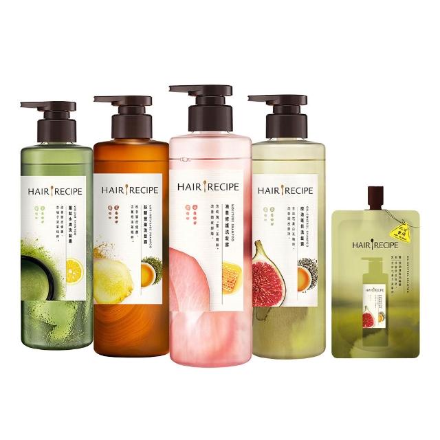 【Hair Recipe】髮的食譜 超值囤貨組 全新 洗髮精/潤髮乳510gx3 限定組合