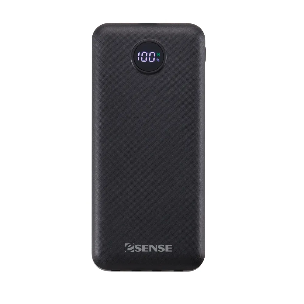 【ESENSE 逸盛】自帶線快充行動電源(10000mAh/iphone/安卓適用)