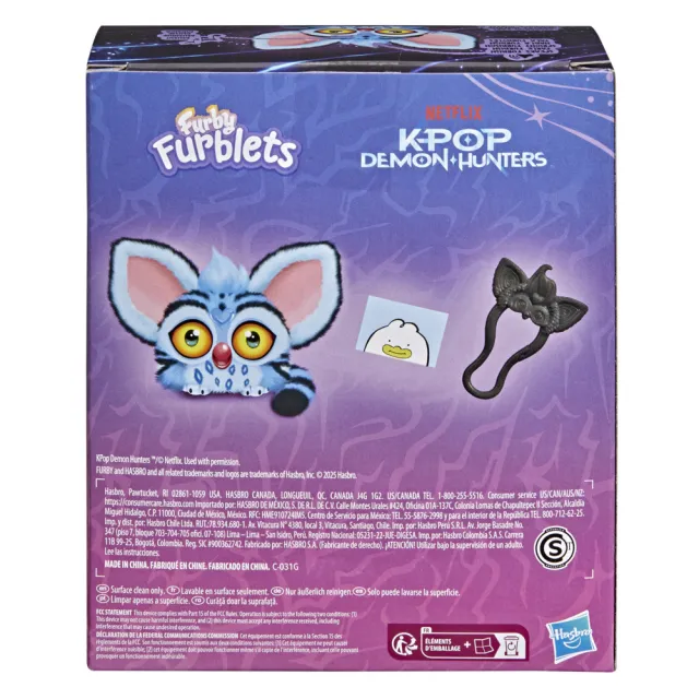 【Furby】菲比小精靈 迷你電子絨毛玩偶《KPOP 獵魔女團》Derpy版