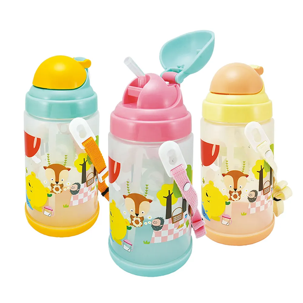 【莫菲思】晉怡 mit兒童環保安全無毒彈跳水壺650ml(兒童水壺/運動水壺/三色可選)