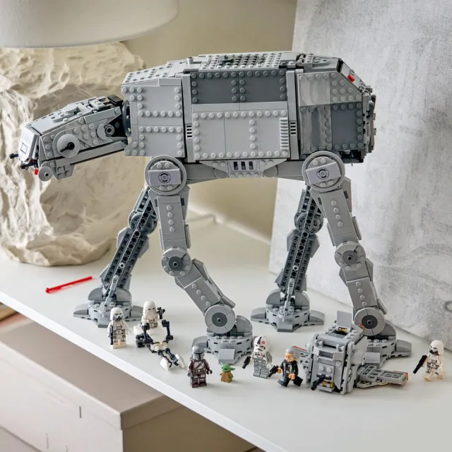 【LEGO 樂高】星際大戰系列 75454 Imperial Remnant AT-AT 和 INT-4(星戰 曼達洛人與古古 禮物 玩具)