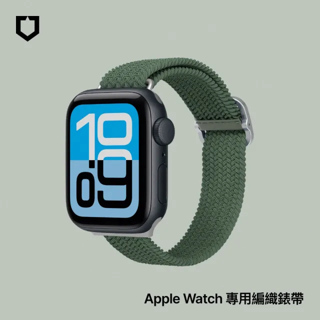 【RHINOSHIELD 犀牛盾】Apple Watch 編織錶帶 38/40/41mm/第10/11/12代42mm適用