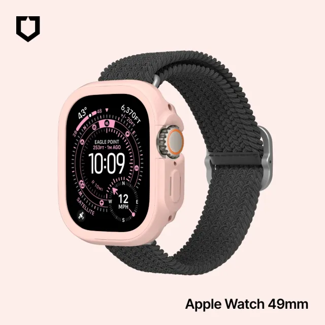 【RHINOSHIELD 犀牛盾】適用Apple Watch Ultra 4/Ultra 3/Ultra 2/Ultra 49mm 防摔手錶保護殼