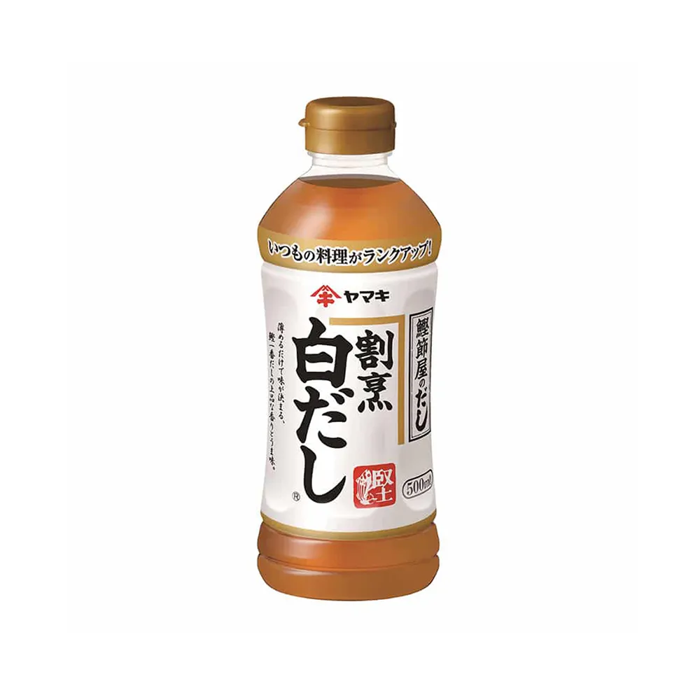 【YAMAKI】雅媽吉鰹魚淡色濃縮高湯500ml(火鍋 高湯 10倍濃縮 淡色醬油)