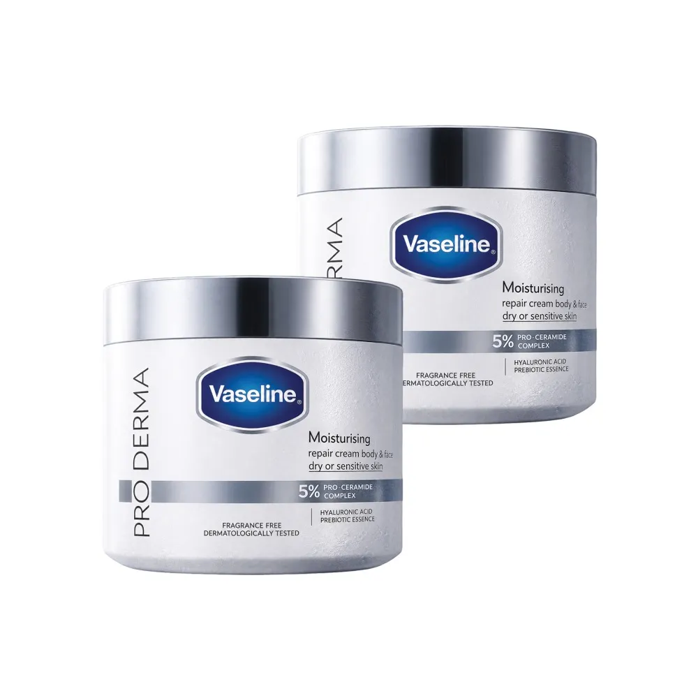 【Vaseline 凡士林】特潤修護雪融霜360gx2入