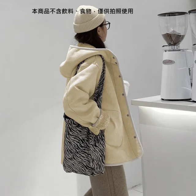 【AS 梨卡】隔日到貨 女裝 外套 大衣 厚外套 外套 毛毛外套 連帽外套 保暖 WT118