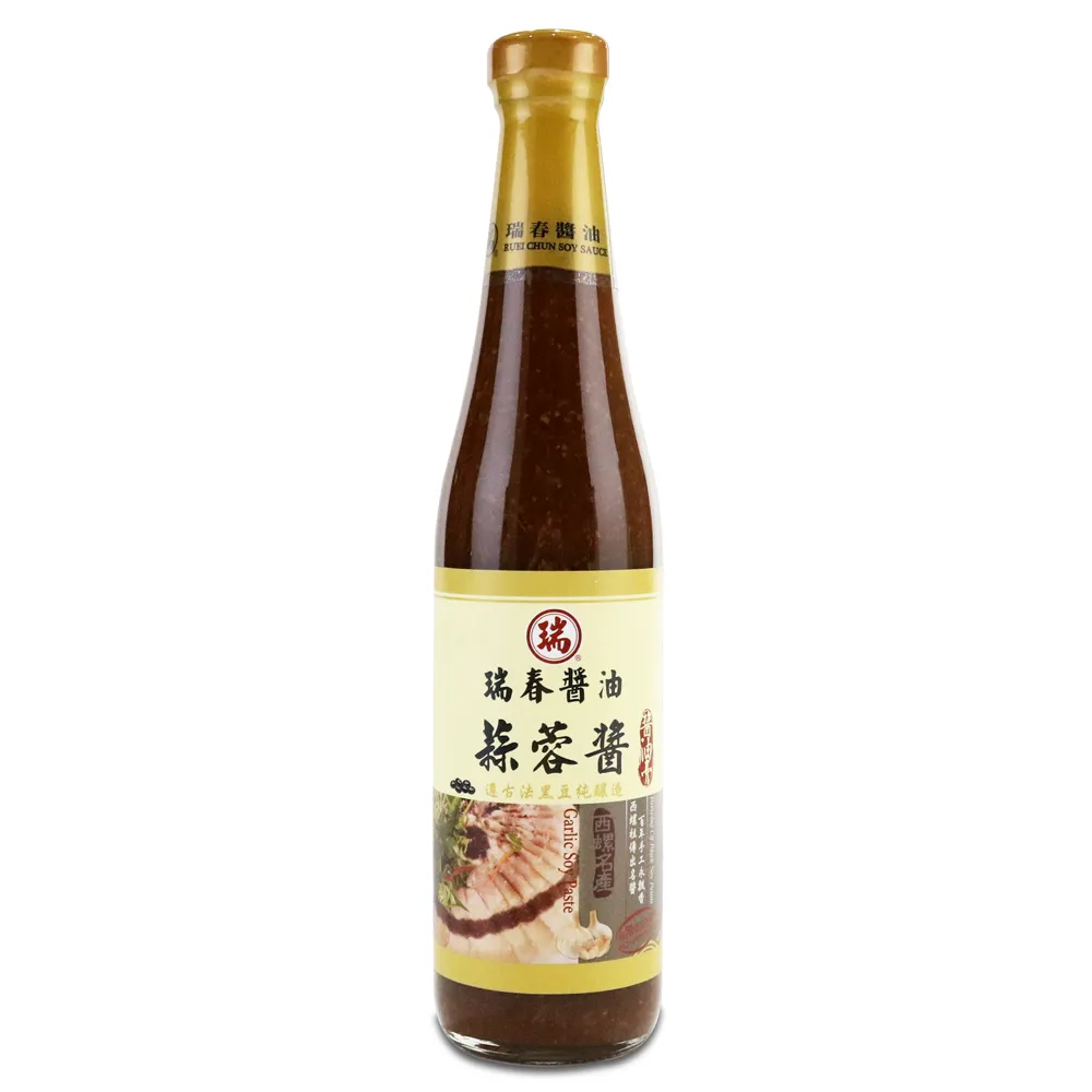 【瑞春醬油】蒜蓉醬油膏(420ml/瓶)