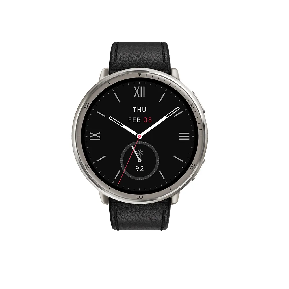 【Amazfit 華米】Active 2 藍寶石版44mm智慧手錶(160+種運動模式/24HR健康偵測/5ATM防水/HYROX比賽模式)