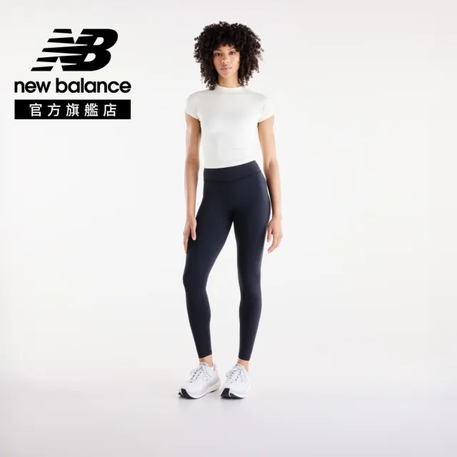 【NEW BALANCE】NB 吸濕排汗短袖上衣_女性_米白/黑色_WT51126AGA_WT51126BK(美版 版型偏大)