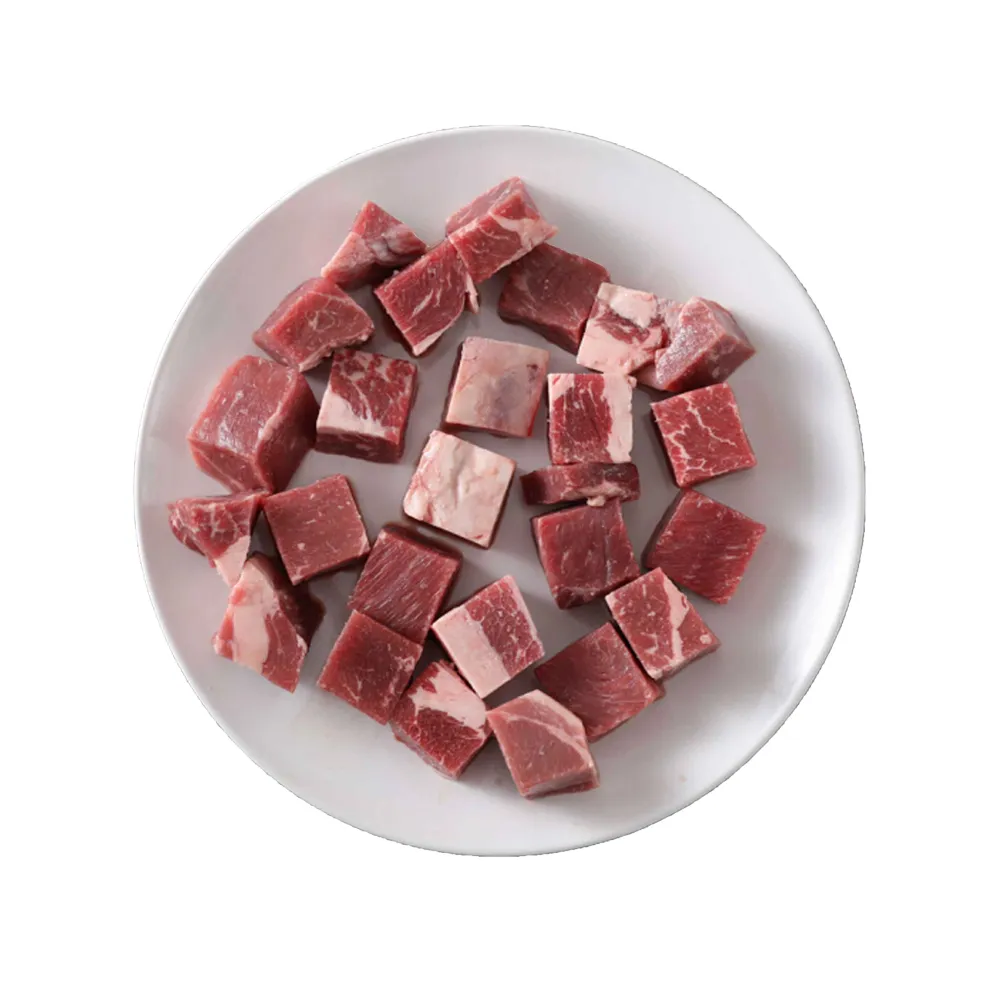 【好神】紐西蘭頂級草飼放牧骰子牛2包2組-共4包(300g包/中秋烤肉/火鍋/燒烤)