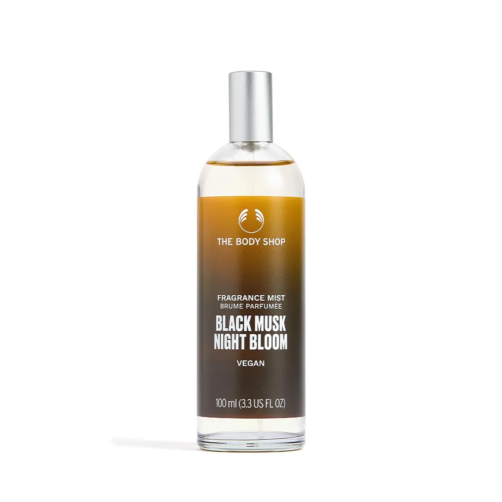 【THE BODY SHOP 美體小舖】琥珀黑麝香身體芳香菁露-100ML(芳香噴霧/香水)