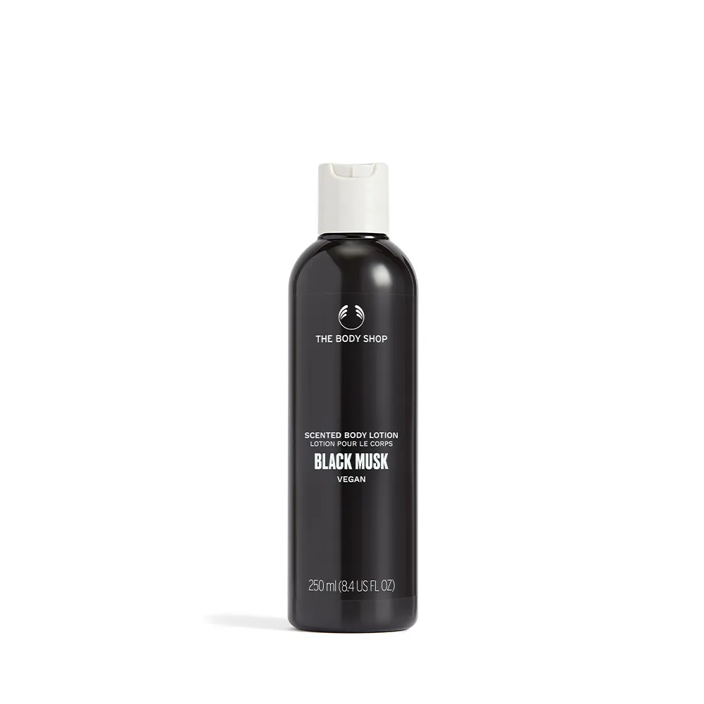 【THE BODY SHOP 美體小舖】黑麝香身體潤膚乳-250ML