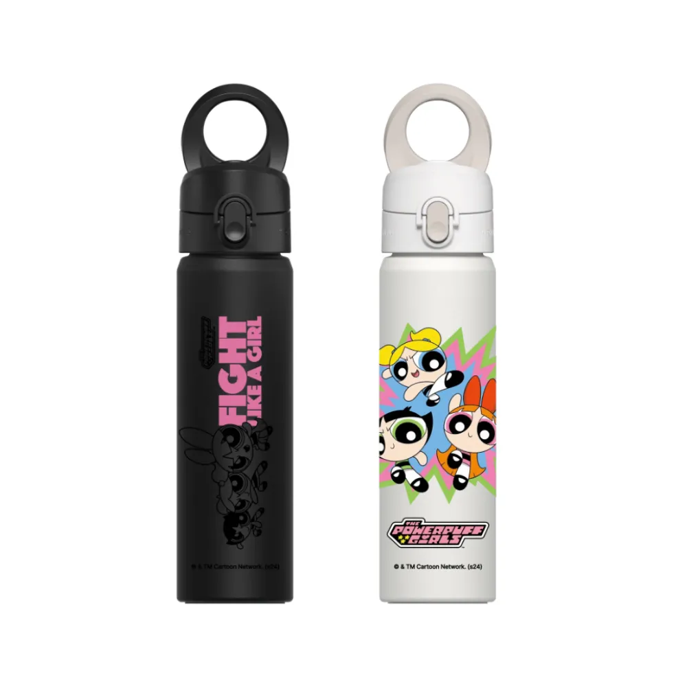 【RHINOSHIELD 犀牛盾】AquaStand磁吸水壺不鏽鋼保溫杯 700ml MagSafe兼容手機支架水壺(飛天小女警)