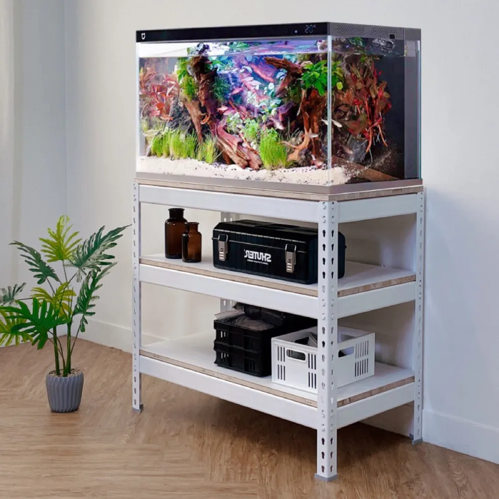 【空間特工】三層魚缸架120x45x90cm (附層板、腳套)昆蟲箱架 觀察箱架 水族箱層架 魚缸架子 魚缸造景
