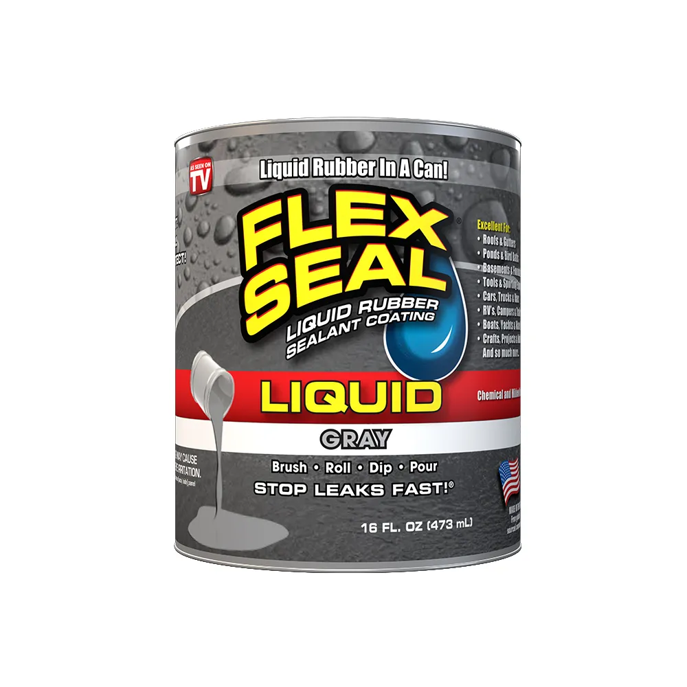【FLEX SEAL】LIQUID 萬用止漏膠 水泥灰 473ml