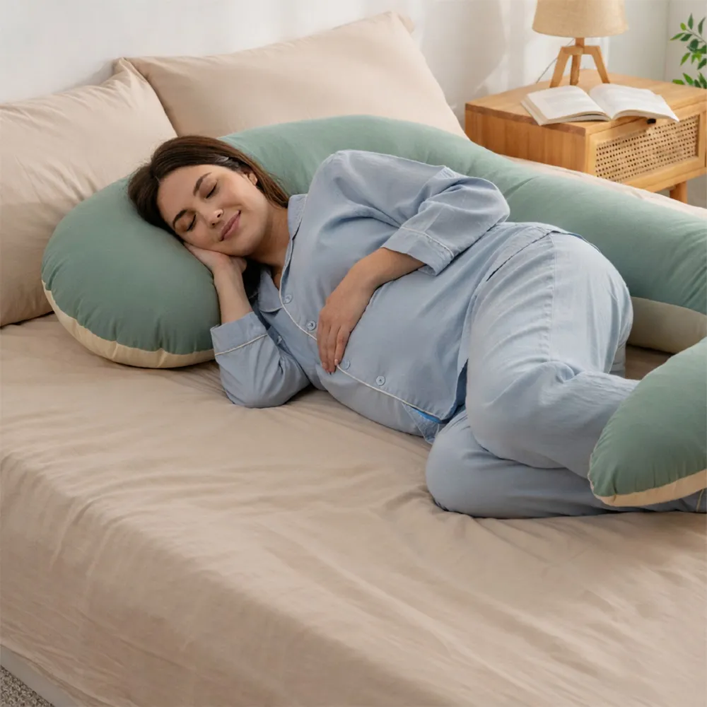 【Fuddo 福朵】孕婦側睡舒眠哺乳枕(第二代 多功能孕婦枕 授乳枕 媽媽枕)