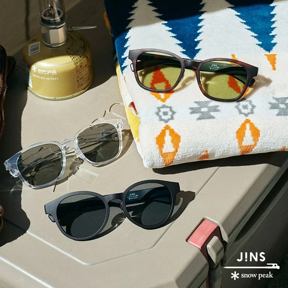 JINS】× Snow Peak 2025聯名墨鏡+360°偏光/露營/駕駛-多款任選(UGF-25S JINS】× Snow Peak 2025聯名墨鏡+360°偏光/露營/駕駛-多款任選(UGF-25S