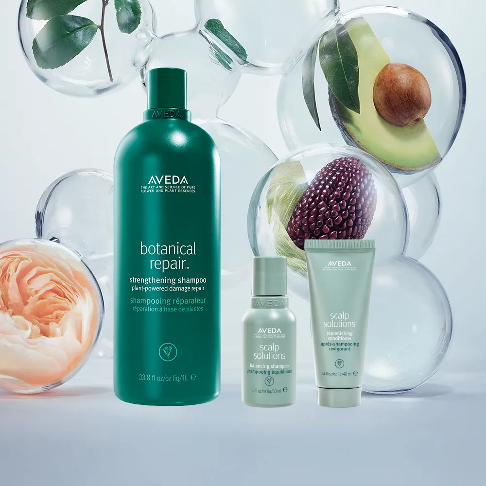 【AVEDA】花植結構重鍵洗髮精1000ml(洗髮同時護髮)_附贈 壓頭