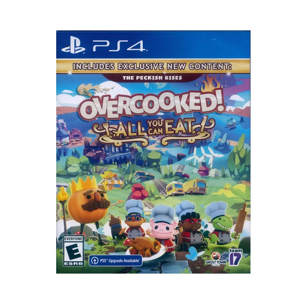 【SONY 索尼】PS4 胡鬧廚房！全都好吃 中英日文美版(Overcooked 煮過頭大合輯)