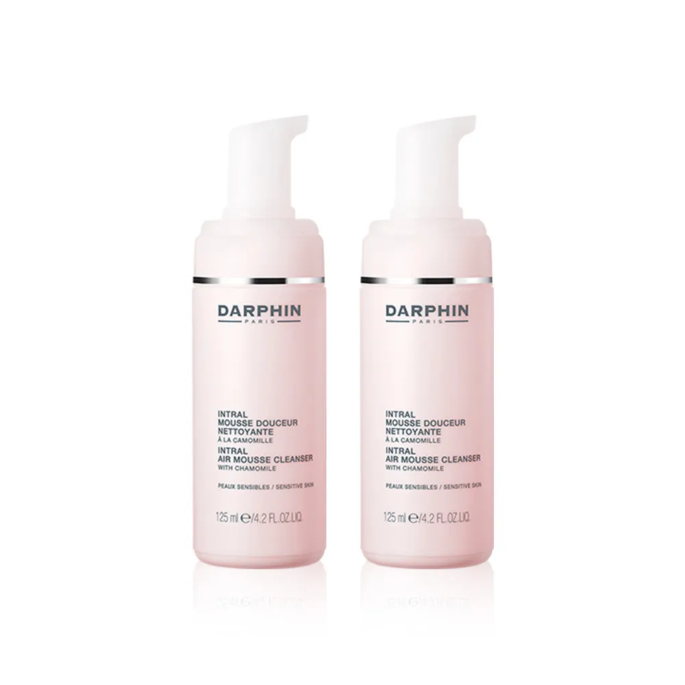 【DARPHIN 朵法】全效舒緩潔面慕絲雙入組(全效舒緩潔面慕絲125mlx2)