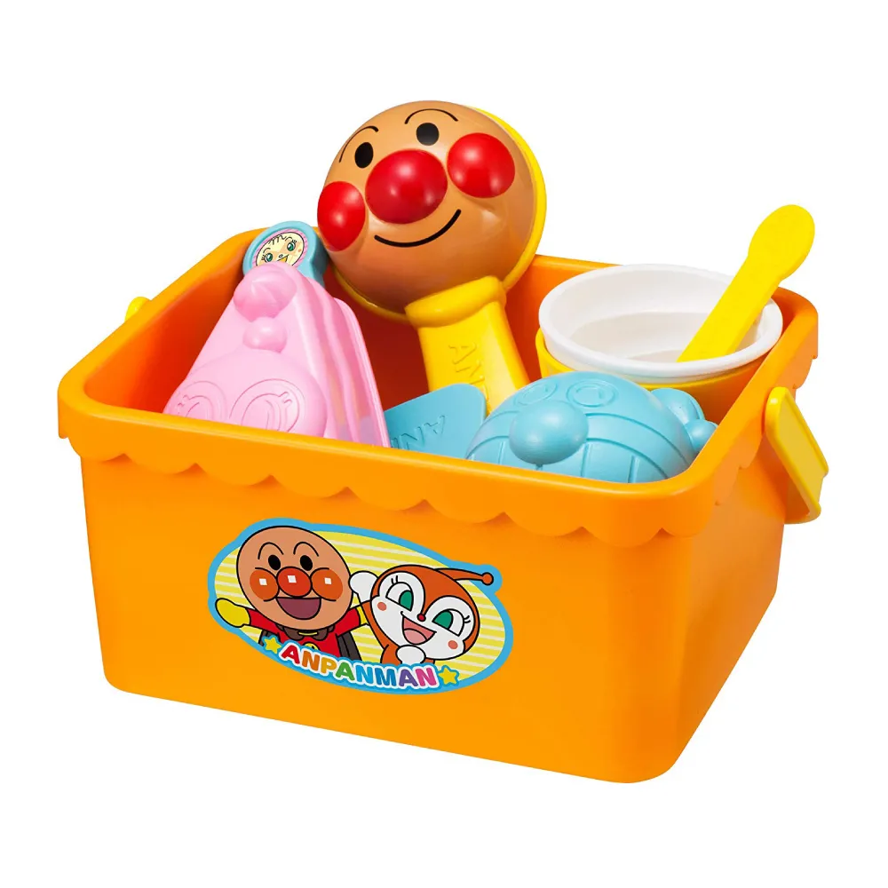 【ANPANMAN 麵包超人】一起來玩沙！麵包超人沙堆甜點玩具組(3歲-)