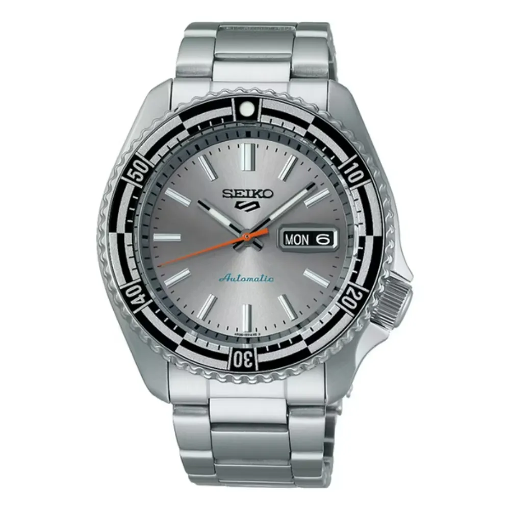 【SEIKO 精工】5 Sports 孫振配戴 1969現代詮釋版 SKX 55週年紀念機械錶(SRPK09K1 / 4R36-15E0N)