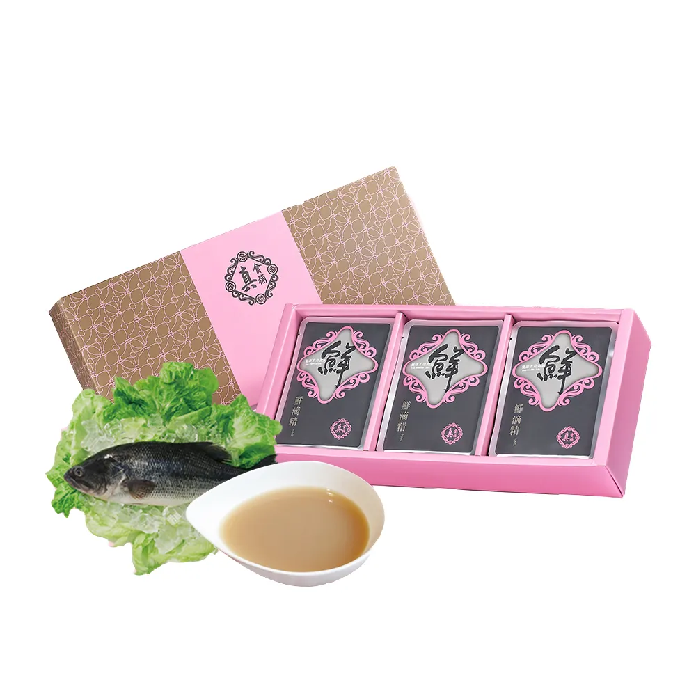 【真食補】無薑鱸魚精30入禮盒組(加量升級 70ml/入)
