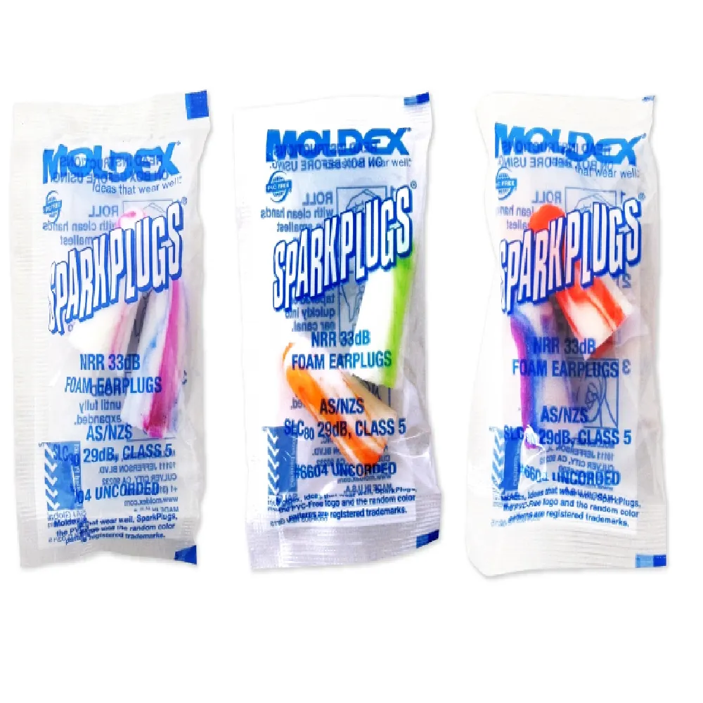 【美國MOLDEX】超柔軟PU慢回彈隔音靜音耳塞-型號6604不挑色炫彩版3包6個超值組(降噪規格露營耳道助眠器)