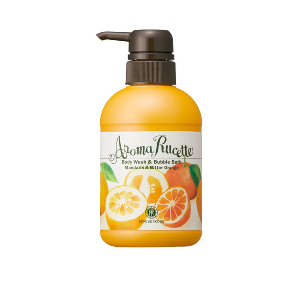 【House of Rose】香氛絕配泡泡沐浴露 350ml(苦橙+桔香)