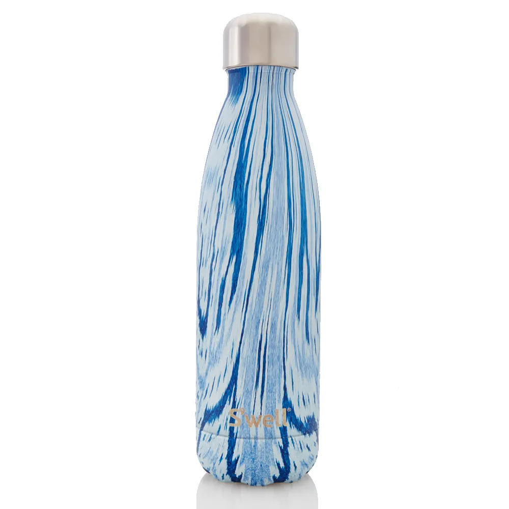【S’well】Santorini-17oz-美國時尚不鏽鋼保冷.保溫杯500ml(Textile COLLECTION 保溫瓶)