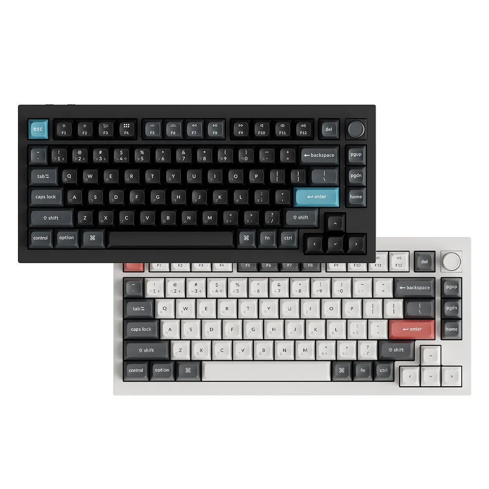 【Keychron】Q1 Ultra 75% 三模機械鍵盤 RGB Mac適用 熱插拔 全鋁機身 注音版本