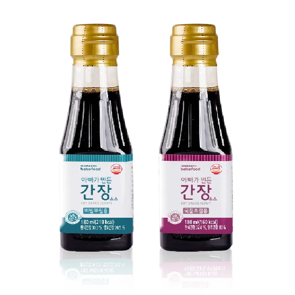 【BEBEFOOD 寶寶福德】寶寶專用低鈉醬油180mlx5入 (煮湯/沾醬 任選)