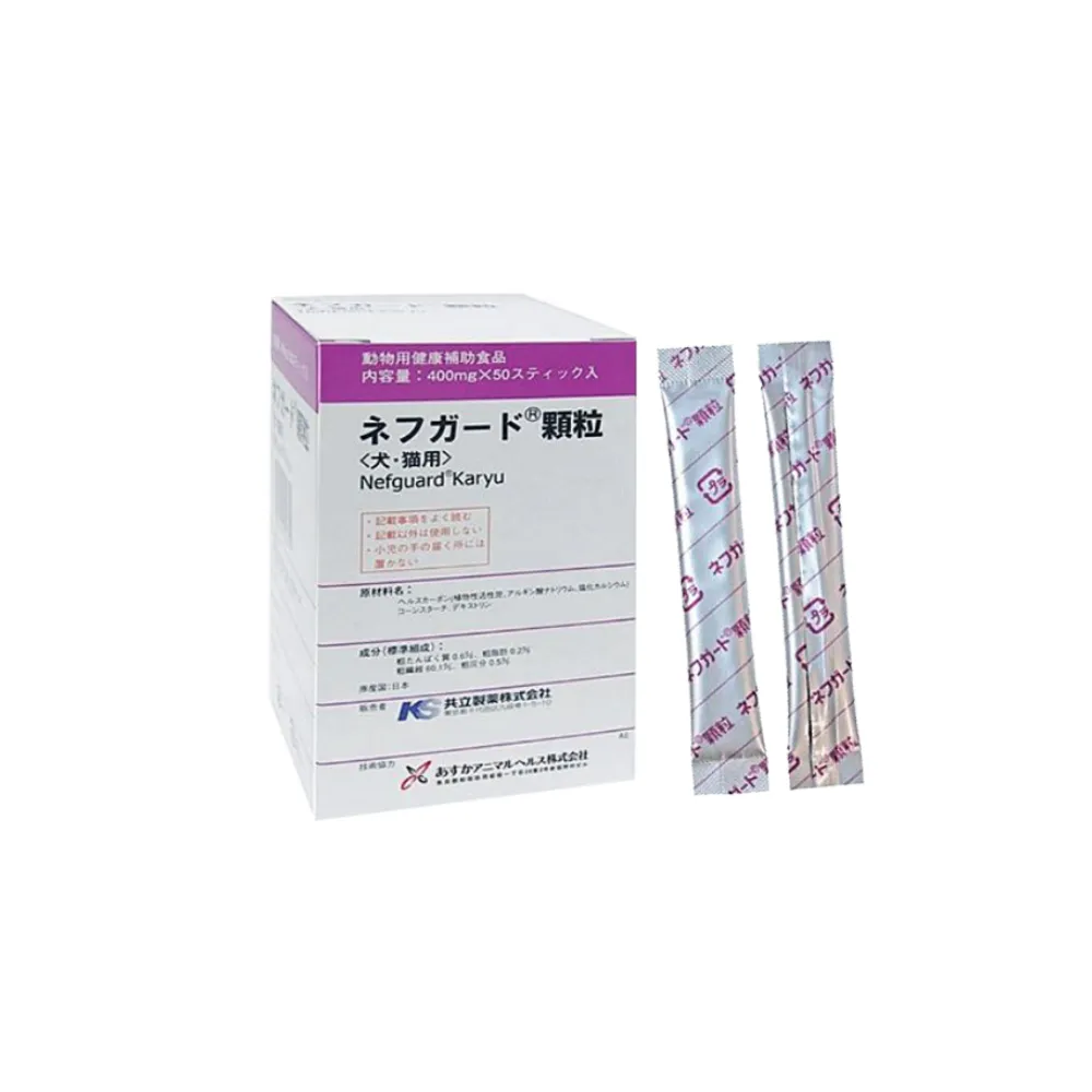 【日本共立製藥】☆活腎炭-粉 50包/盒(退火 食慾 腎臟 犬貓)