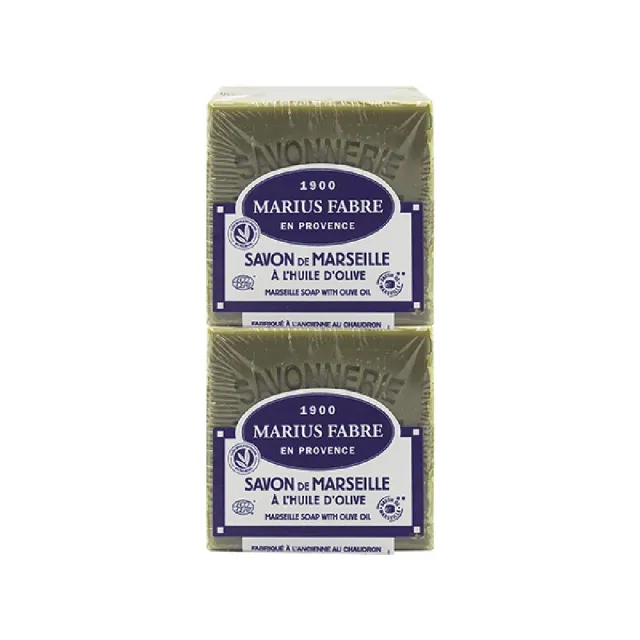 【MARIUS FABRE 法鉑】橄欖油經典馬賽皂2入組(600g*2)