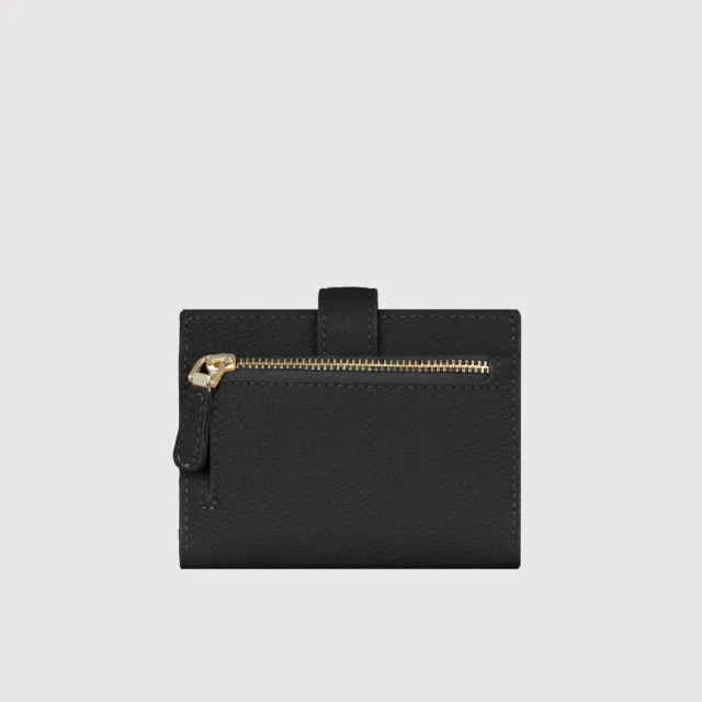 【BRAUN BUFFEL 德國小金牛】珍妮絲 8卡兩折短夾-多色任選(BF840-404-BK/SF/SVM) 錢包送禮推薦