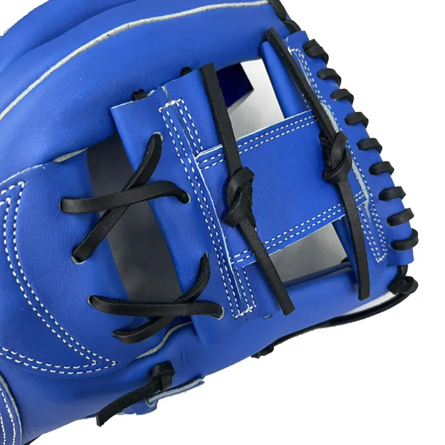 【MIZUNO 美津濃】MVP系列棒球手套內野工字檔12.75吋寶藍全牛皮(1ATGH26603 22)