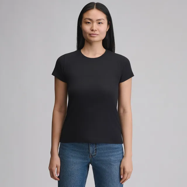 【Eddie Bauer】女性百搭短袖圓領T恤 E-5TEA-3405