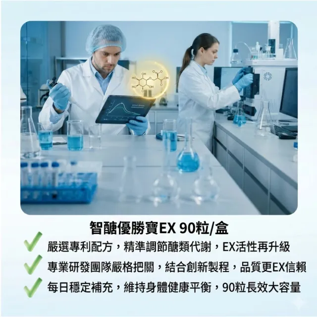 威瑪舒培x永業生醫 智醣優勝寶EX 90粒/盒(鉻 維生素E 洗☆素)