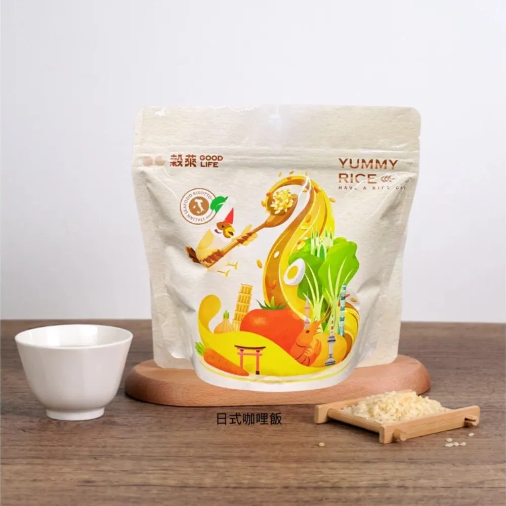 穀萊GOOD LIFE 沖泡乾燥飯 - 日式咖哩飯