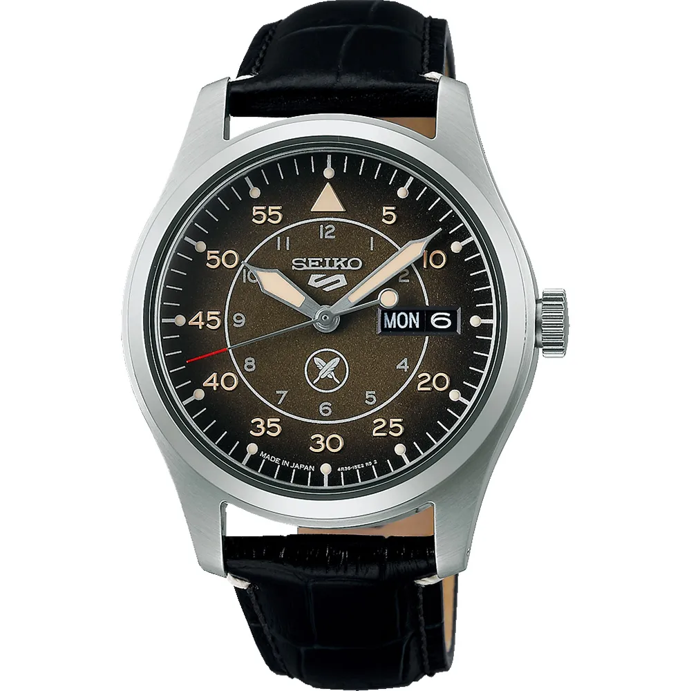 【SEIKO 精工】5 Sports 日本街頭滑板冠軍堀米雄斗 限量腕錶/39.4mm(SRPL31K1/4R36-16X0C)