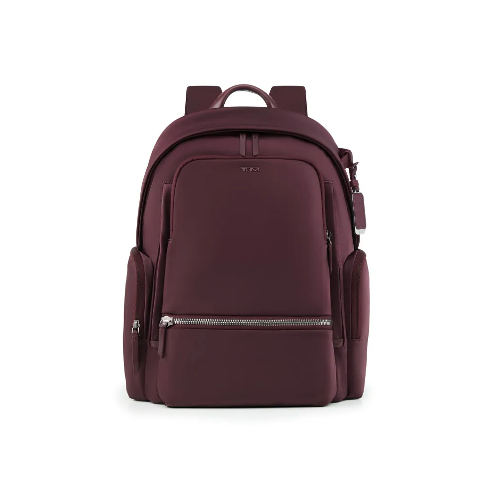 【TUMI】Voyageur Celina 15 吋筆電都會時尚後背包 - 玫瑰木