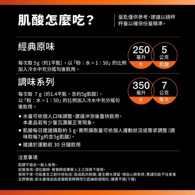 【果果堅果】微粉化肌酸 多種口味 400g 420g/包