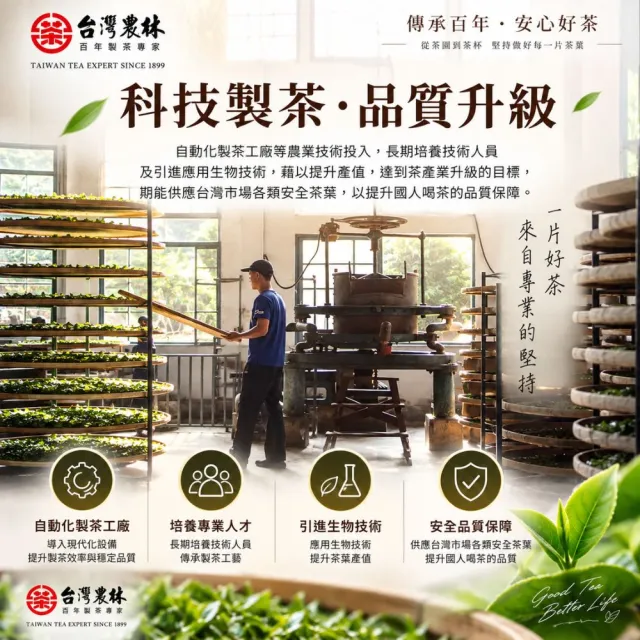 【台灣農林】台灣農林官方直營 仙女紅茶 3包組 超商聯名茶葉(茶葉200g/包)