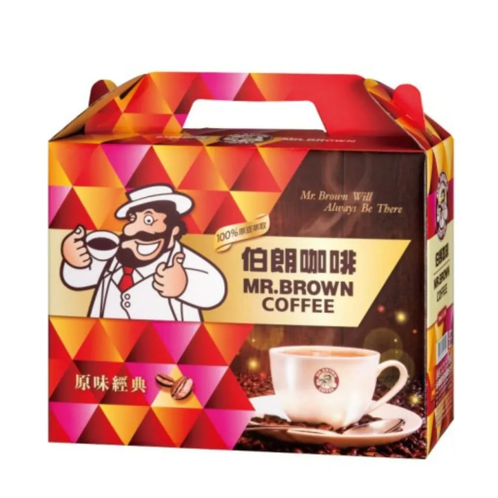 【伯朗咖啡】伯朗咖啡禮盒240mlx12入/盒(有糖)  (TQF微笑標章)