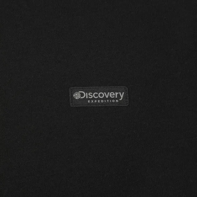 【Discovery Expedition】Denver 刷毛長袖上衣 大學T(DXMT73066-BKS)