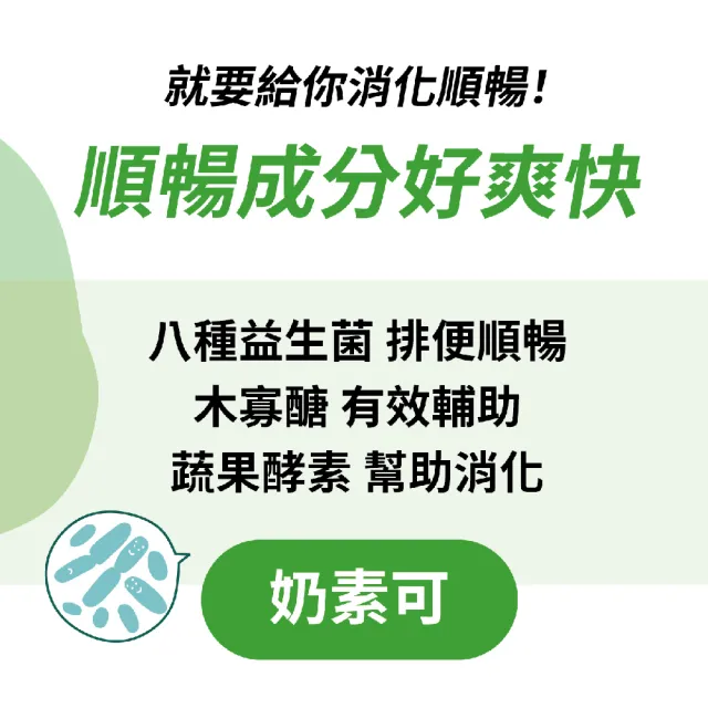 【vigoway 威客維】威舒暢PLUS+益菌酵素粉包4入組 (30包/盒)