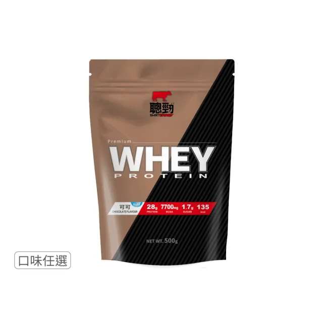 【RED COW 紅牛】官方直營 聰勁即溶乳清蛋白500gX2入組-任選可可/巧克力/無糖奶茶咖啡拿鐵/曼特寧/蜂蜜牛奶