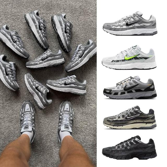 【NIKE 耐吉】運動鞋 休閒鞋 慢跑鞋 NIKE P-6000 PRM 經典 男鞋 灰銀復古 多款(HF0015-002&)